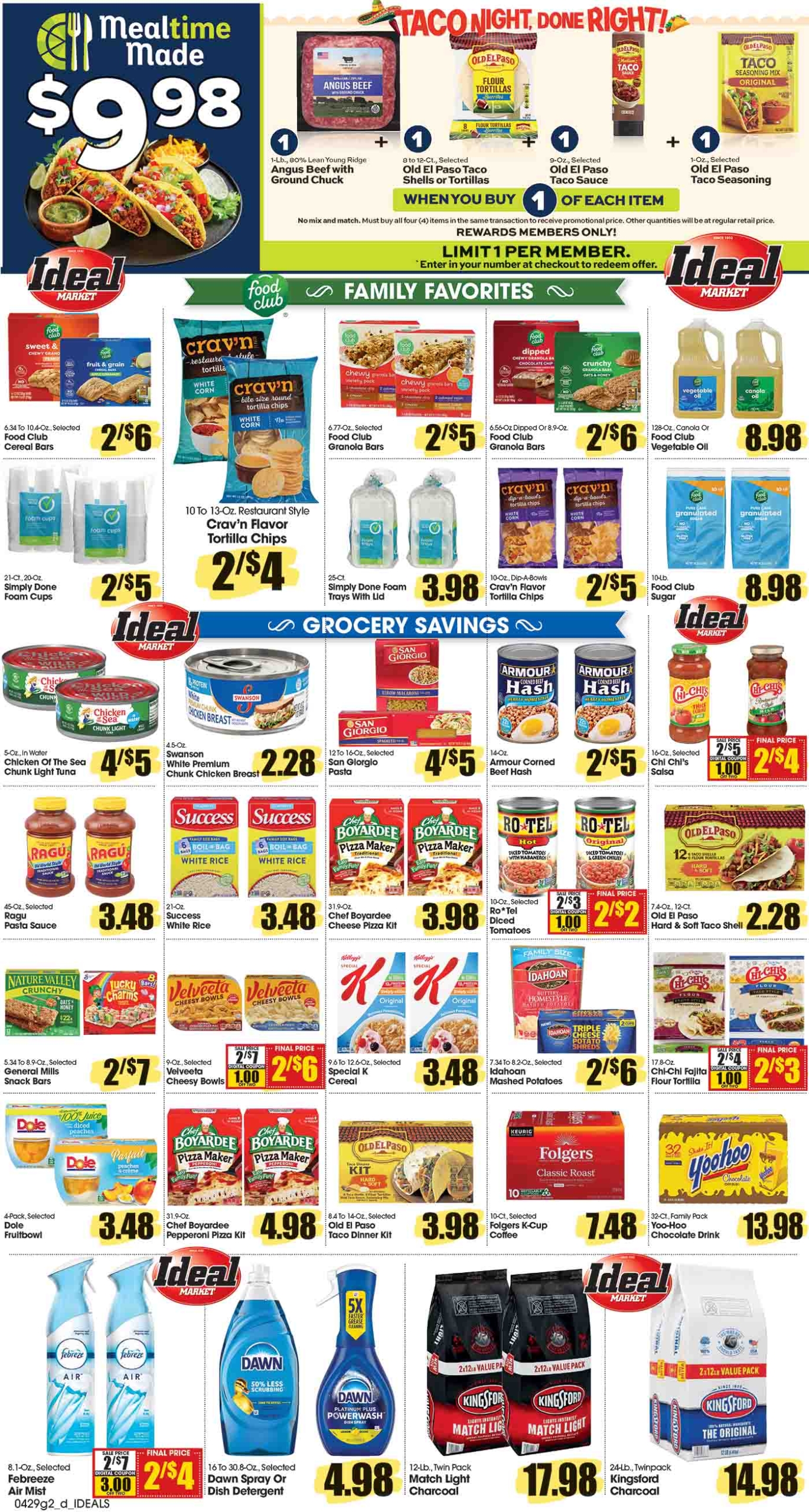 Ideal Market Advertised Specials April 30 thru May 6-2026 Page 2 of 4