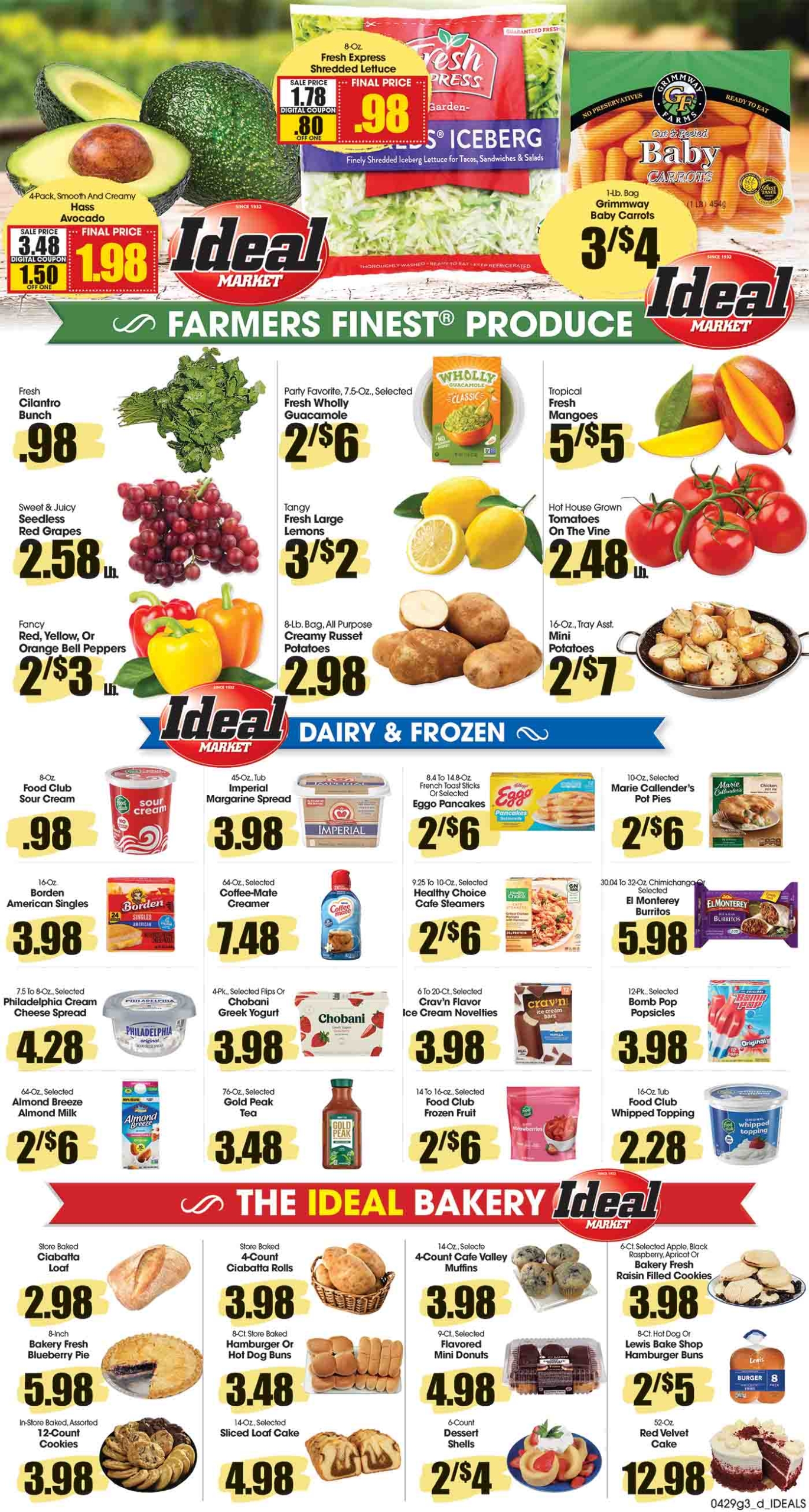 Ideal Market Advertised Specials April 30 thru May 6-2026 Page 3 of 4