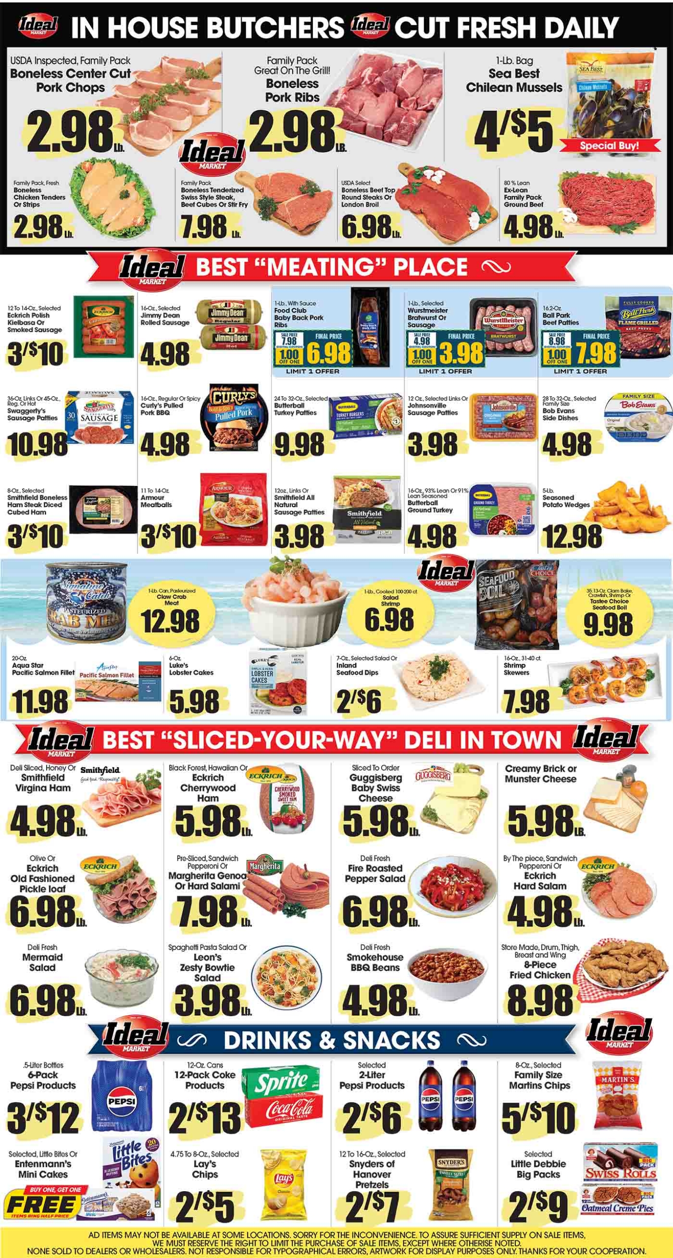 Ideal Market Advertised Specials June 4 thru10-2026 Page 4 of 4