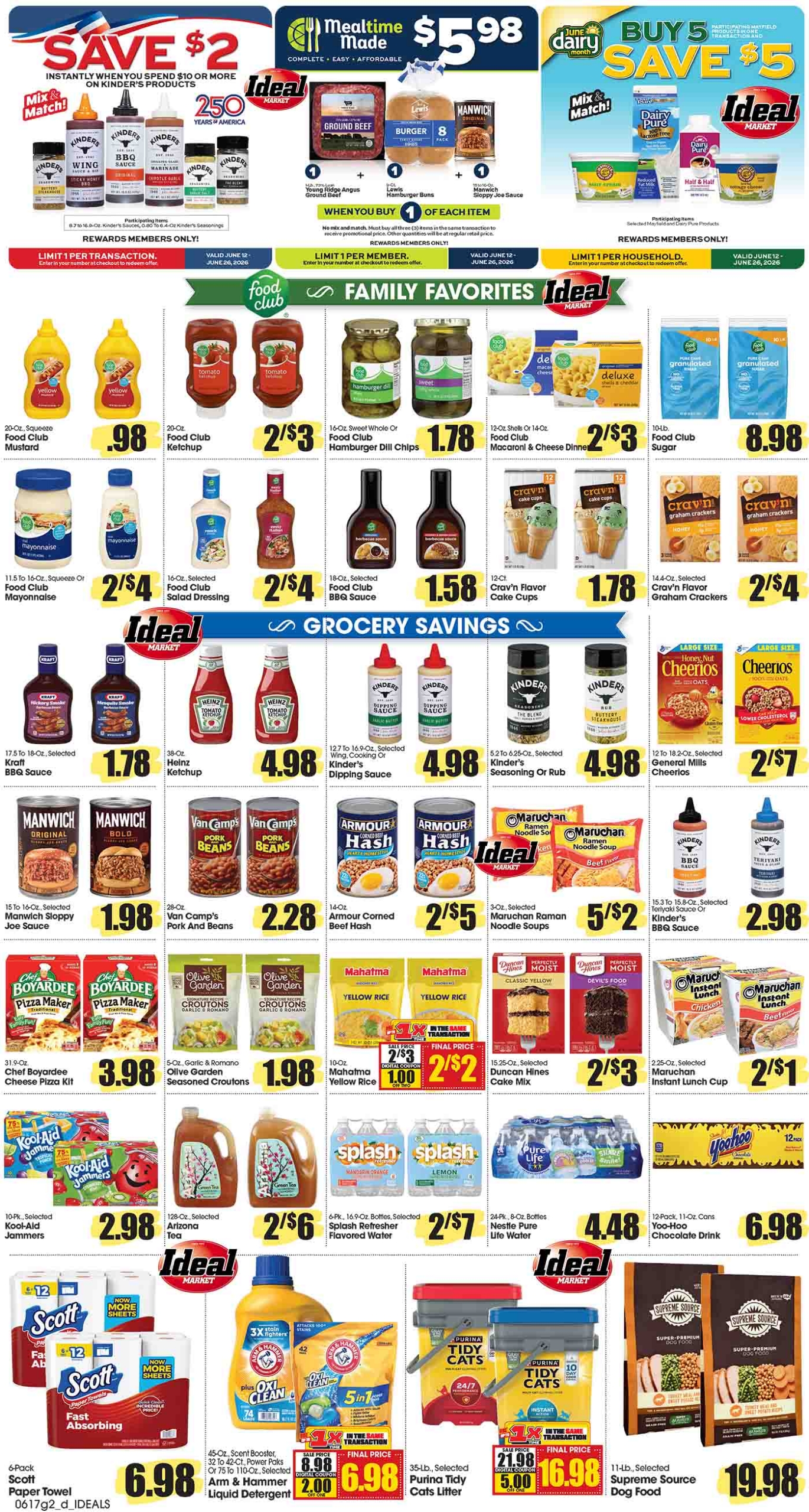 Ideal Market Advertised Specials June 18 thru 24-2026 Page 2 of 4