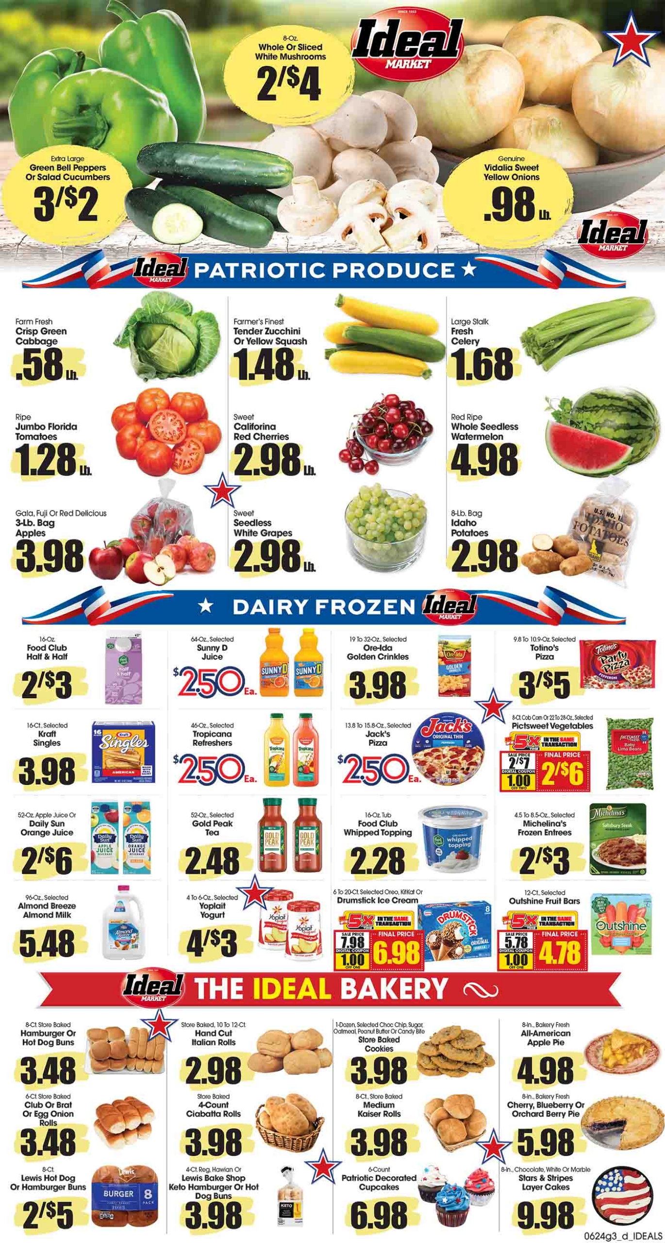 Ideal Market Advertised Specials June 25 thru July 1-2026 Page 3 of 4
