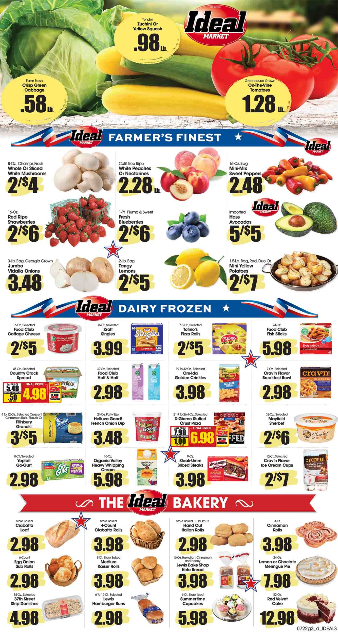 Ideal Market Advertised Specials July 23 thru 29, 2026 Page 3 of 4