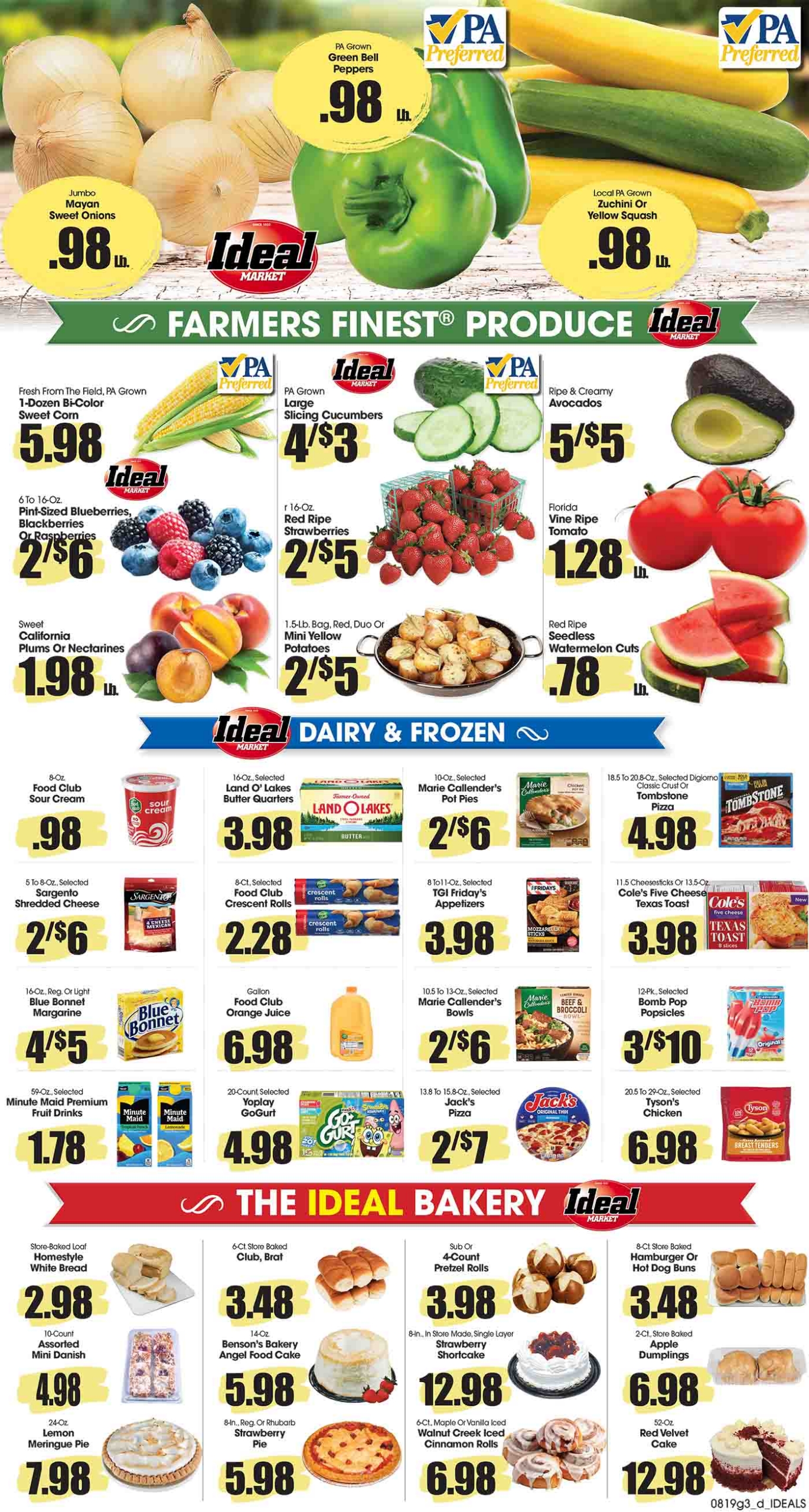 Ideal Market Advertised Specials Aug 20 thru 26, 2026 Page 3 of 4