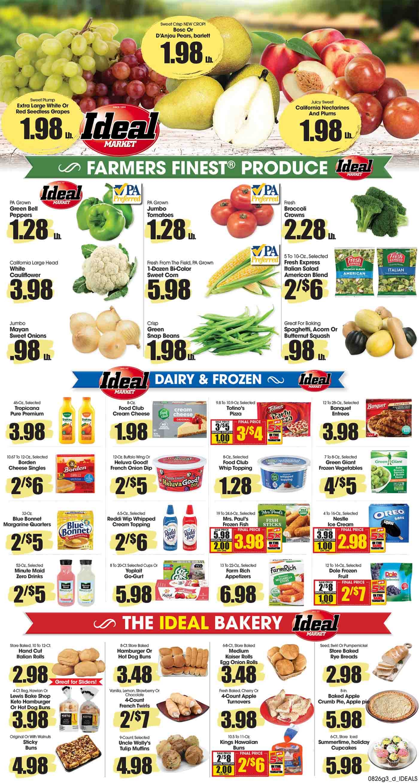 Ideal Market Advertised Specials Aug 27 thru Sept 2, 2026 Page 3 of 4
