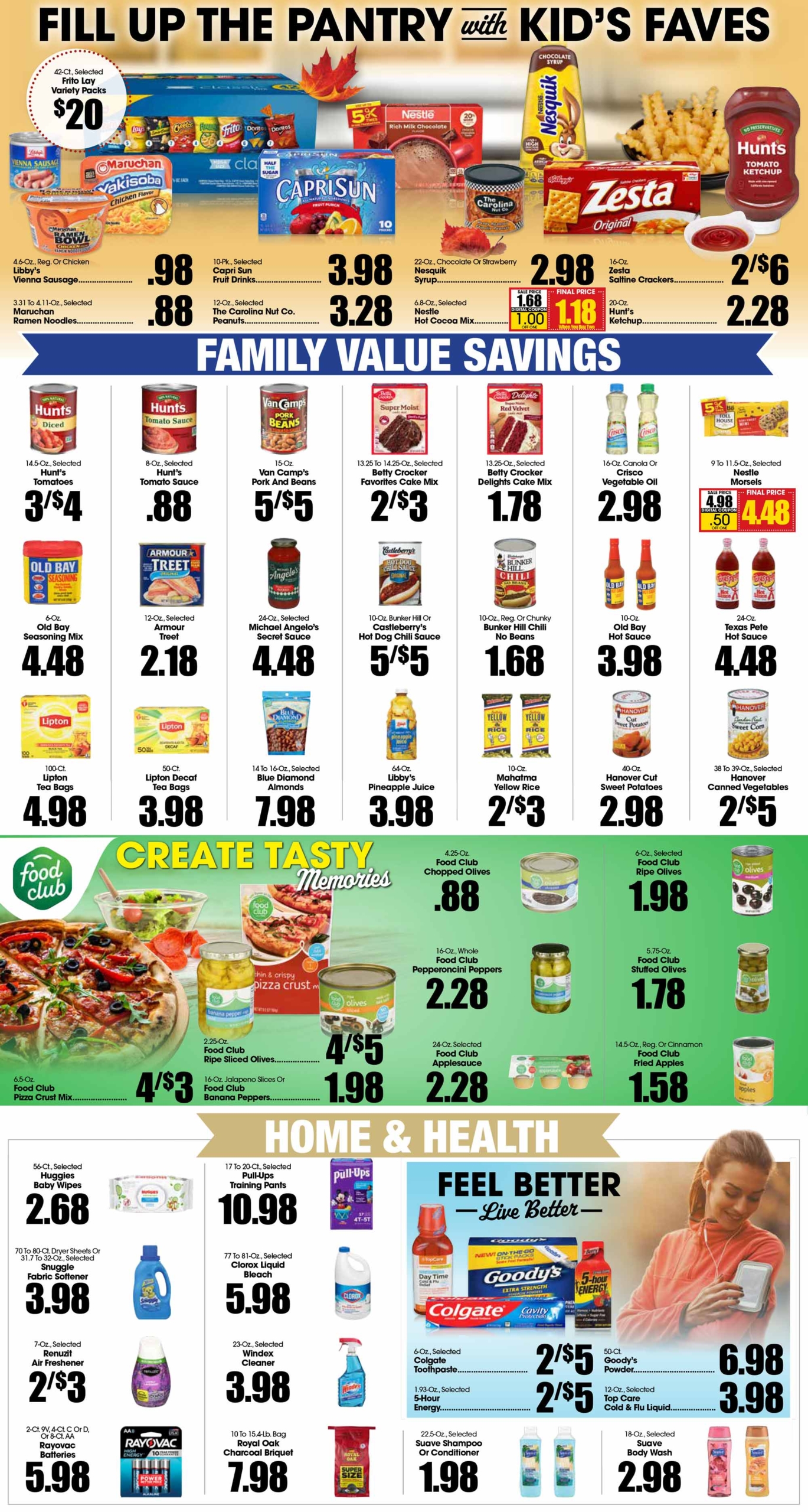 Ideal Market Advertised Specials Oct 23-29, 2024 Page 2 of 4