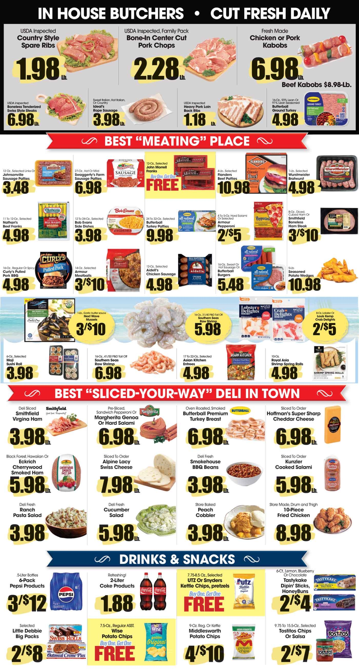 Ideal Market Advertised Specials June 5-11, 2025 Page 4 of 4